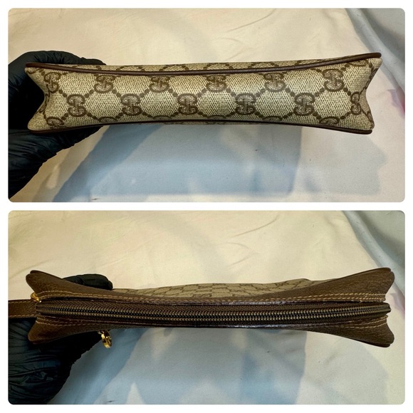 Rare Vintage Gucci GG Supreme Clutch Bag/Wristlet - Picture 13 of 13